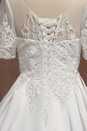 Robe de mariée en dentelle chaming modeste luxueux chic - Photo 8