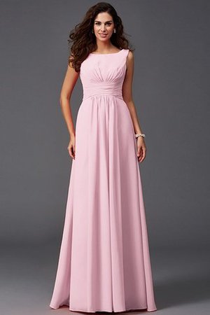 Robe demoiselle d'honneur avec zip ligne a jusqu'au sol avec chiffon de lotus - Photo 22