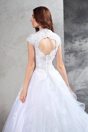 Robe de mariée vintage mode distinguee avec zip de col en cœur - Photo 6