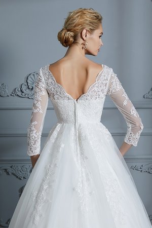 Robe de mariée belle officiel gonflé luxueux plissage - Photo 8