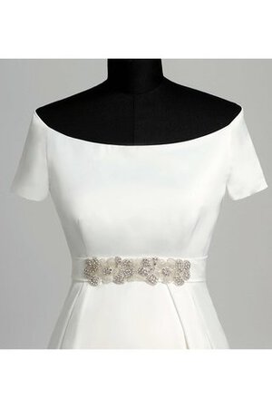 Robe de mariée distinguee facile chic a-ligne de lotus - Photo 6