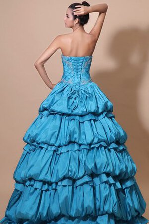 Abito Quinceanera con Stropicciato A-Line Cuore con Increspature Ball Gown - Foto 5