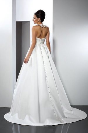 Elegante Vestido de Novia de Corte princesa de Corte-A de Largo de Imperio Cintura - Foto 2