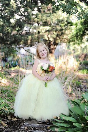 Abito da Cerimonia Bambini con Fiore con Piega Cappellino Quadrato con Fusciacca con Nastro - Foto 5