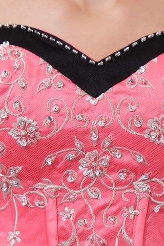 Herz-Ausschnitt Duchesse-Linie A-Linie Quinceanera Kleid mit Perlen - Bild 2