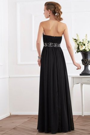 Robe de bal longue avec perle de tour de ceinture empire a-ligne de princesse - Photo 2