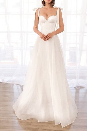 Robe de mariée à la mode en dentelle a-ligne spécial naturel - Photo 1