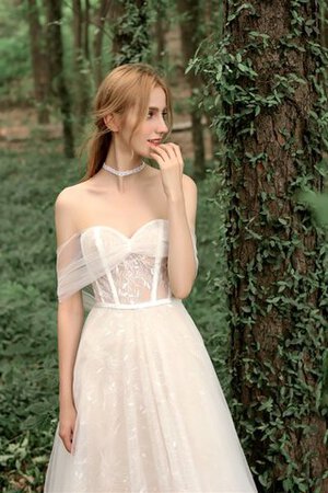 Abito da sposa moda senza maniche senza strap spazzola treno cerniera sensuale - Foto 6