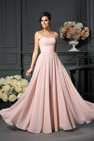 Normale Taille Ärmellos Prinzessin Bodenlanges Anständiges Brautmutterkleid - Bild 3