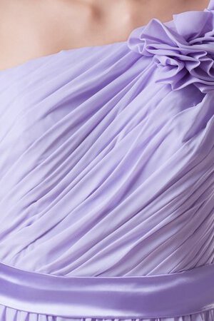 A-Line ein Schulterfreies Spaghetti Träger Ärmellos Modern Brautjungfernkleid mit Schleife - Bild 5
