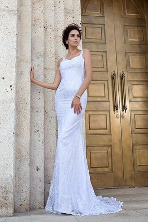 Elegante Vestido de Novia de Tiras anchas de Sin mangas - Foto 3