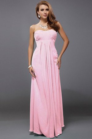 Robe demoiselle d'honneur longue avec chiffon avec zip de lotus de bustier - Photo 22