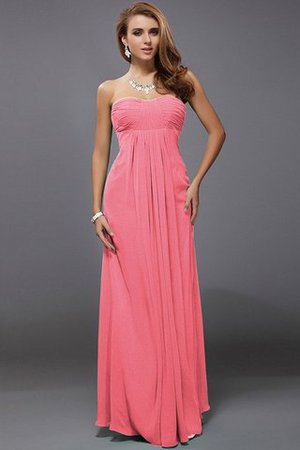 Robe demoiselle d'honneur longue avec chiffon avec zip de lotus de bustier - Photo 28