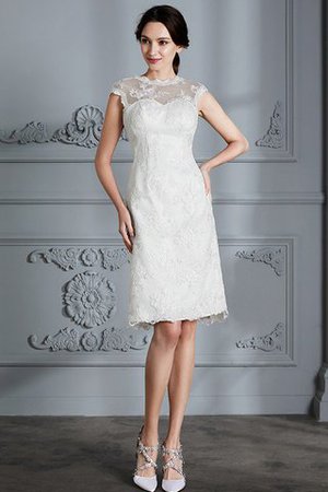 Robe de mariée bref simple au bord de la mer de princesse en satin - Photo 3