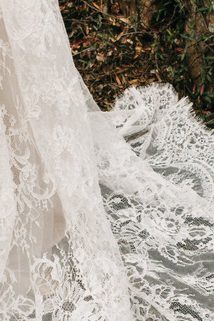 Robe de mariée au bord de la mer splendide avec décoration dentelle naturel longue - Photo 3