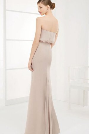 Robe de bal sexy avec sans manches en chiffon de fourreau de bustier - Photo 2