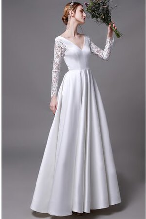 Fantastisch Halle Mode A-Linie Formelles Modern Brautkleid - Bild 1