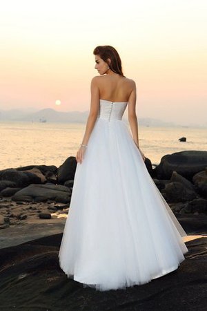 Elegante Vestido de Novia de Corte princesa de Escote Corazón de Largo - Foto 2