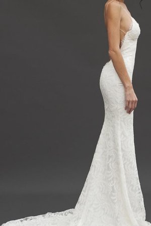 Robe de mariée dos nu honorable bucolique sexy longue - Photo 3