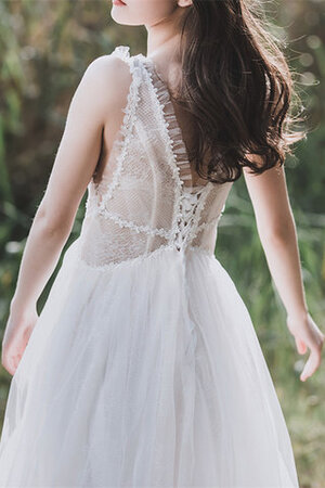 Robe de mariée textile en tulle balancement fantastique longue solennel - Photo 8