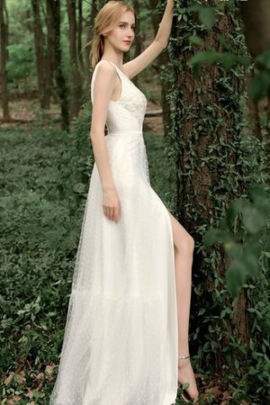 Vestido de Novia de Corte Recto de Hasta el suelo de Maravilloso de Exclusivo - Foto 7