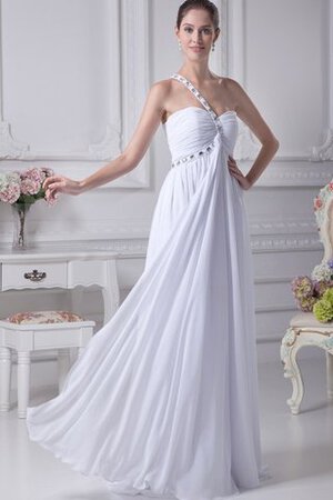 Abito da Sposa Cuore con Increspato All Aperto Conotta monospalla sensuale - Foto 5