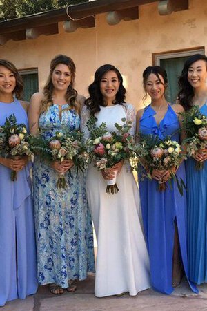 Abito da Sposa Spazzola Treno in pizzo Elegante A-Line A Terra decorato - Foto 3