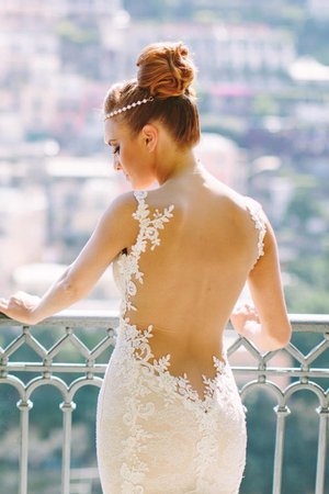 Abito da sposa senza maniche favola tradizionale naturale a sala attraente - Foto 2