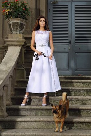 Prinzessin Vintage Sittsames Extravagantes Brautkleid mit Empire Taille - Bild 1