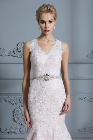 Elegante Vestido de Novia de Largo de Llamativo de Plisado - Foto 7