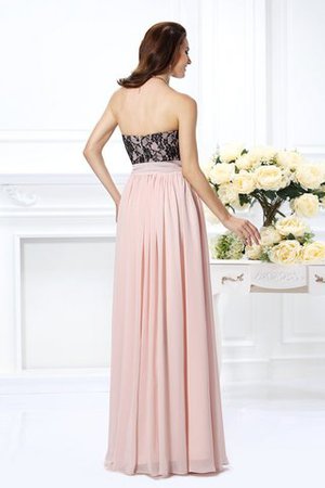 Chiffon Reißverschluss Herz-Ausschnitt Normale Taille Sexy Abendkleid - Bild 2