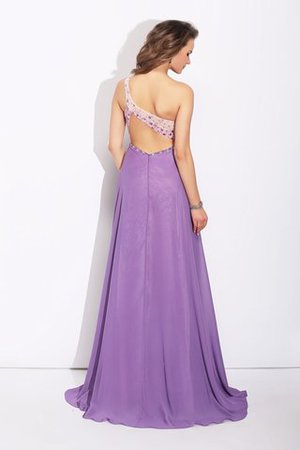 Robe de bal longue de traîne courte de princesse avec chiffon ligne a - Photo 2