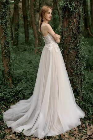 Robe de mariée magnifique en satin bucolique modeste attirent - Photo 3