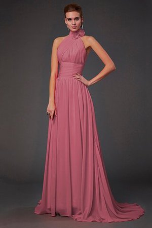 Abito da Damigella in Chiffon Anello Alta Vita Principessa A-Line - Foto 28