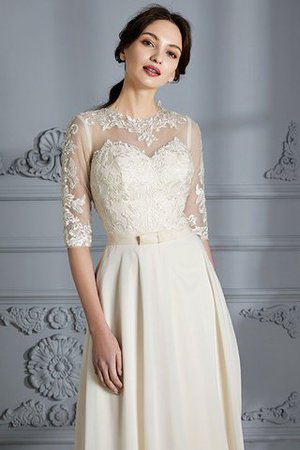 Robe de mariée facile de princesse longueur au ras du sol avec chiffon ligne a - Photo 7