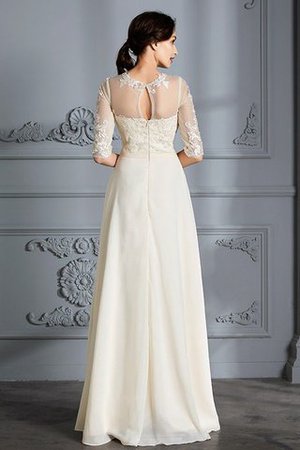 Robe de mariée facile de princesse longueur au ras du sol avec chiffon ligne a - Photo 2