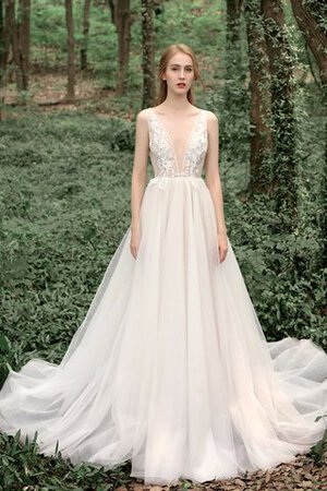 Abito da sposa pudica accattivante lunghi a terra in pizzo vintage - Foto 1