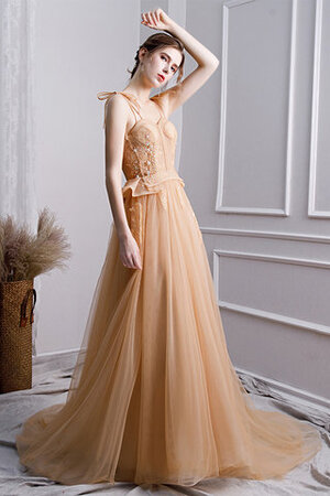 Robe de bal avec lacets fabuleux romantique longue delicat - Photo 2