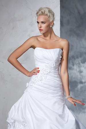 Robe de mariée luxueux intemporel longue de bustier avec sans manches - Photo 6