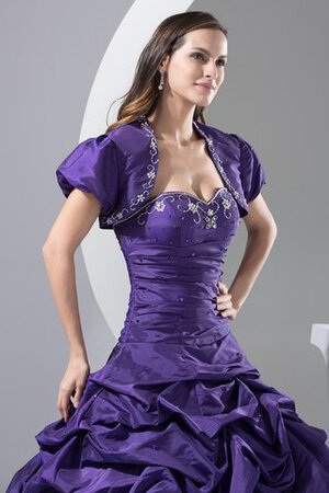 Herz-Ausschnitt Duchesse-Linie gesticktes pick up Quinceanera Kleid - Bild 5