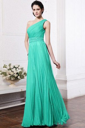 Robe demoiselle d'honneur longue plissage de fourreau avec perle avec chiffon - Photo 15