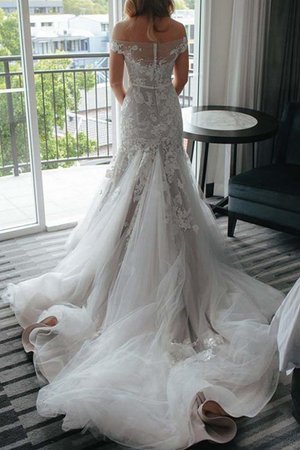 Robe de mariée textile en tulle haute qualité longue majestueux romantique - Photo 2