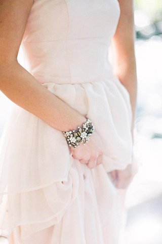 Robe de mariée de col en cœur a plage longueur au ras du sol avec gradins avec sans manches - Photo 2