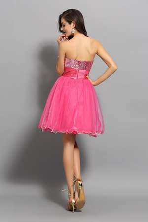 Robe de cocktail sexy solennelle col en forme de cœur de princesse fermeutre eclair - Photo 2