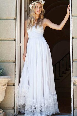 Informal&Casual Vestido de Novia de Encaje Adorno de Sin mangas de Hasta el suelo - Foto 1