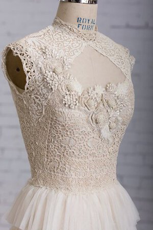 Robe de mariée solennelle romantique ligne a elevé avec gradins - Photo 2