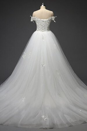 Robe de mariée en satin de bustier divin delicat exceptionnel - Photo 3