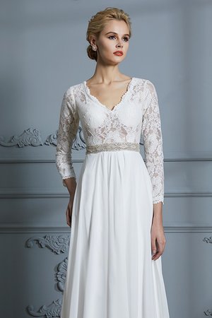 Robe de mariée au jardin de princesse pétillant plissé longue - Photo 7