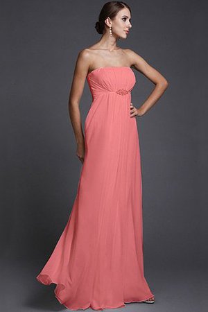 Robe demoiselle d'honneur longue jusqu'au sol de princesse avec zip de bustier - Photo 27