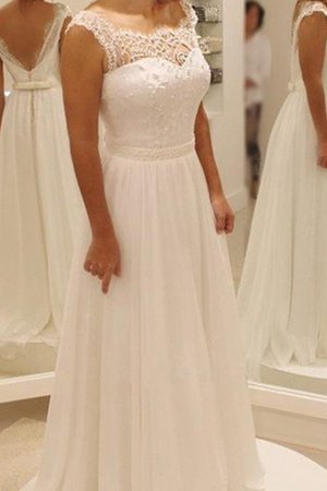 Clasico Vestido de Novia de Iglesia de Maravilloso de Cremallera - Foto 1